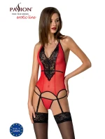 Passion model 18209493 corset kolor:red - festina