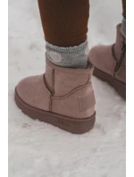 Dívčí Sněhové Boty S Kožešinou S Růžový Betty model 21637269 - Big Star Shoes Dívčí Sněhové Boty S Kožešinou S Růžový Betty model 21637269 - Big Star Shoes