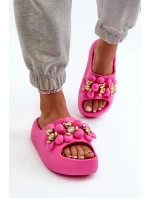 Dámské Pěnové Sandály S Ozdobami Na Podrážce model 21665967 - Boto Dámské Pěnové Sandály S Ozdobami Na Podrážce model 21665967 - Boto
