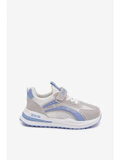 Dětské sportovní boty Big Star TT374153 HI-POLY SYSTEM Bílomodré