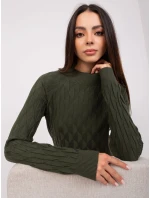 Svetr AT SW 2326.37X tmavě khaki Svetr AT SW 2326.37X tmavě khaki