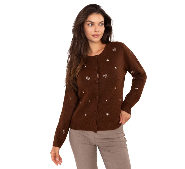 Sweter PM SW model 21300801 brązowy - FPrice
