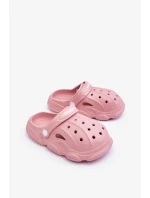 Dětské pěnové pantofle Crocs Růžove Cloudy Dětské pěnové pantofle Crocs Růžove Cloudy