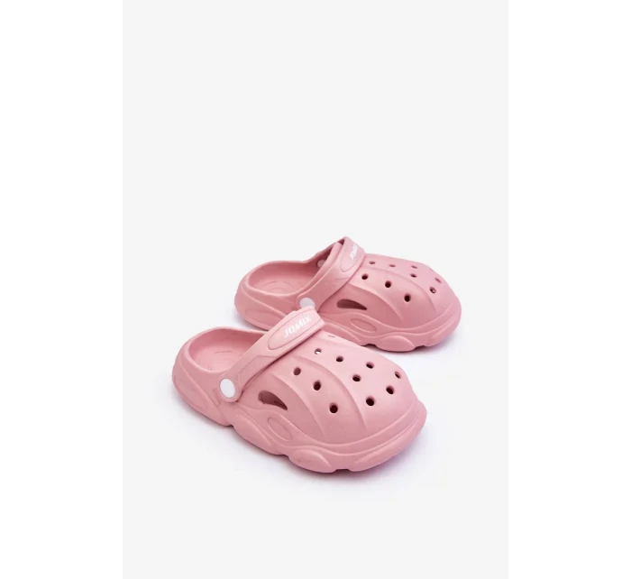 Dětské pěnové pantofle Crocs Růžove Cloudy Dětské pěnové pantofle Crocs Růžove Cloudy