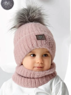 Dětský set čepice a šála 46-425  - AJS