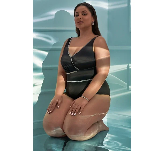 Jednodílné dámské plavky full cup Ava SKJ 62 Black Jednodílné dámské plavky full cup Ava SKJ 62 Black