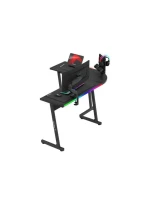 Herní stůl Hero model 21335676 Black RGB - Huzaro