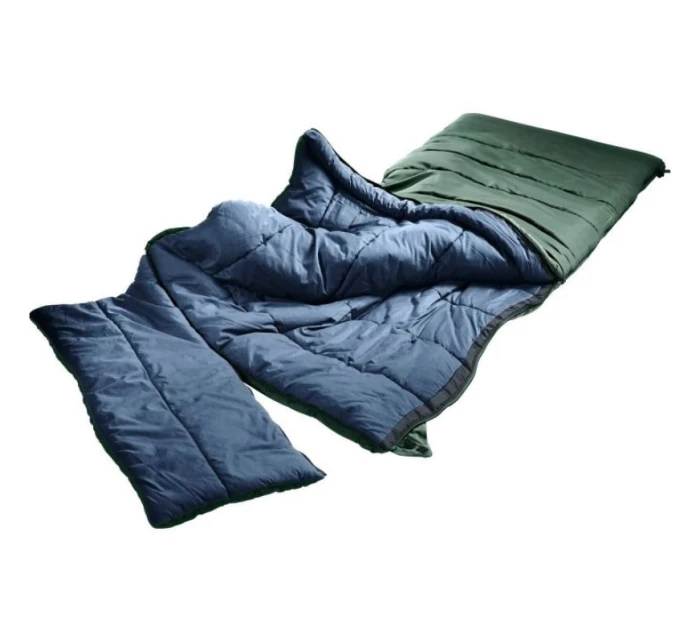 Syntetický spací pytel Deuter Orbit SQ -5 (200 cm) - břečťan/růžový Syntetický spací pytel Deuter Orbit SQ -5 (200 cm) - břečťan/růžový