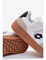 Dětské tenisky na suchý zip Bílé model 22101595 - Big Star Shoes Dětské tenisky na suchý zip Bílé model 22101595 - Big Star Shoes