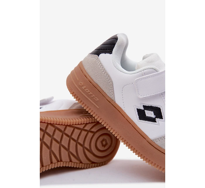 Dětské tenisky na suchý zip Bílé model 22101595 - Big Star Shoes Dětské tenisky na suchý zip Bílé model 22101595 - Big Star Shoes