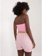 DHJ šortky SN 2598.28X světle růžová