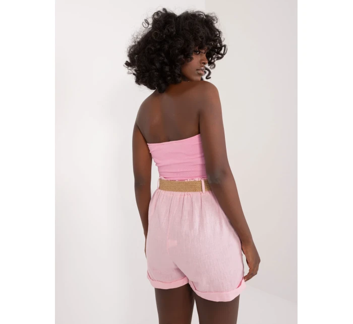 DHJ šortky SN 2598.28X světle růžová