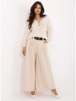 Spodnie IT SP model 21471701 jasny beżowy - FPrice