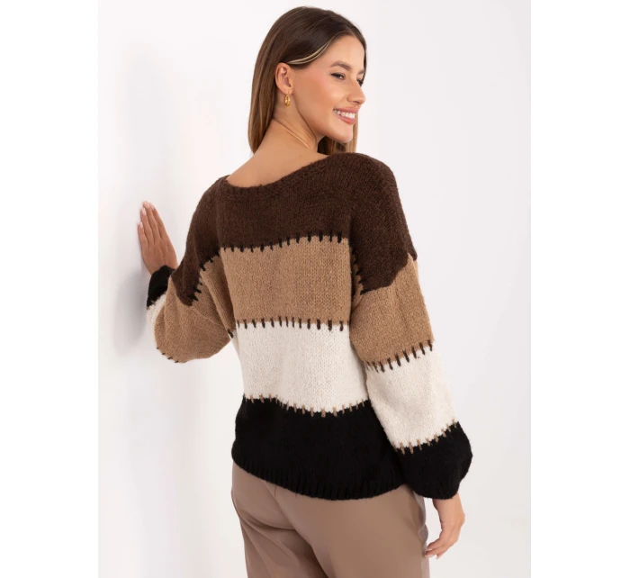 Sweter MI SW model 21441266 brązowy - FPrice
