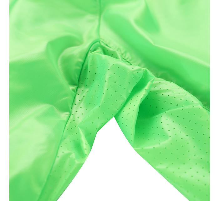 Dětská ultralehká bunda s impregnací ALPINE PRO BIKO neon green gecko