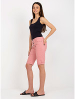 Růžové džínové šortky od STITCH & SOUL