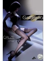 Dámské punčochy k podvazkovému pásu Emotion Cher 15 DEN Code 226 - Gabriella Dámské punčochy k podvazkovému pásu Emotion Cher 15 DEN Code 226 - Gabriella