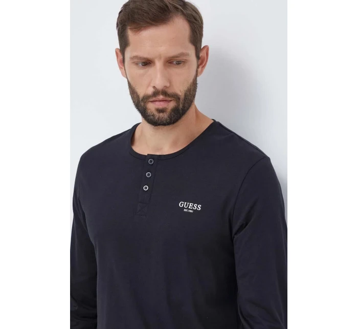 Pánské pyžamo U3BX00KBZG0 F817 khaki/černé - Guess