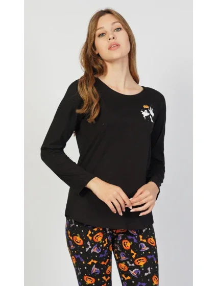 Dámské pyžamo dlouhé Halloween
