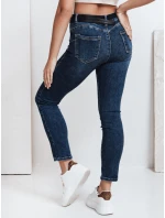 Dámské džínové kalhoty BEVINO tmavě modré FashionStreet UY2200