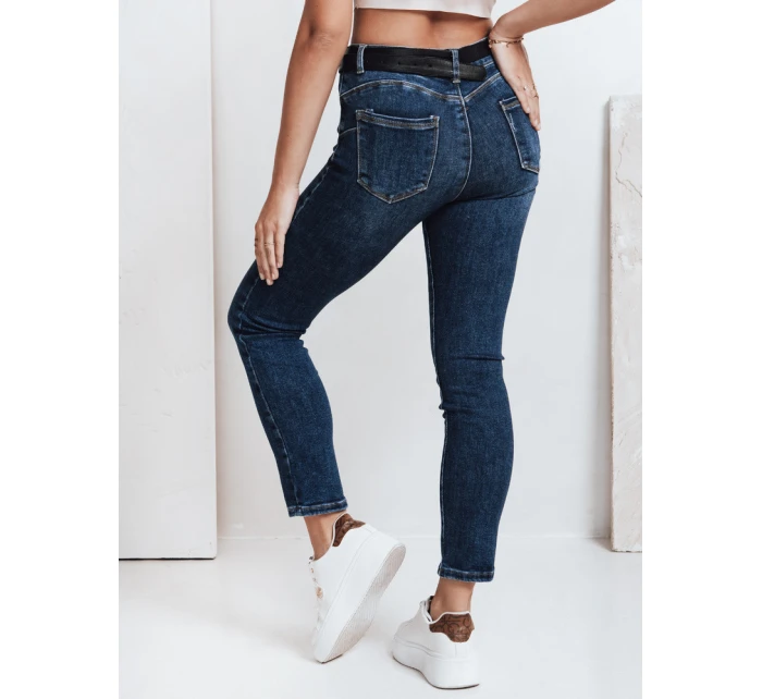 Dámské džínové kalhoty BEVINO tmavě modré FashionStreet UY2200