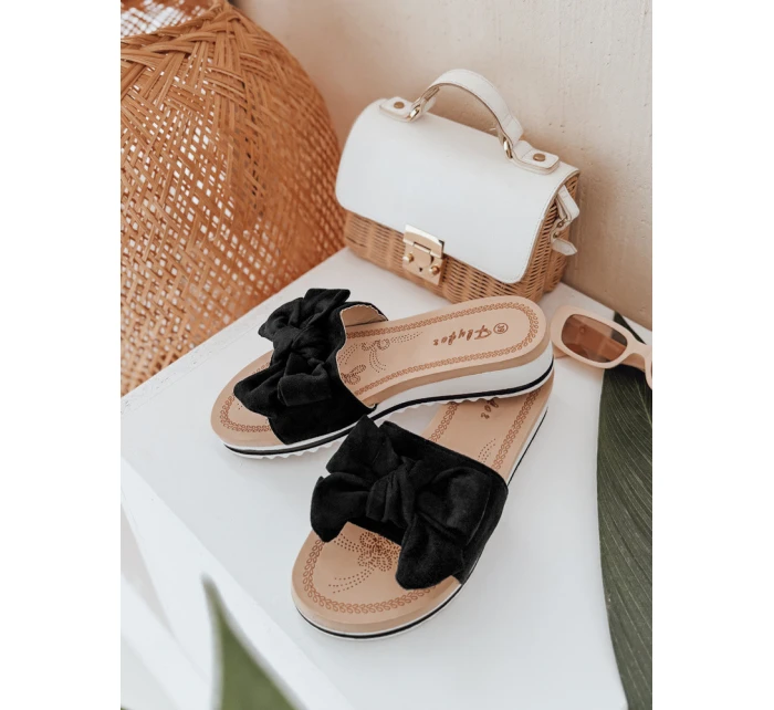 Dámské žabky LOVESLIDE black FashionStreet ZY0995