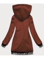 Hnědá dámská sportovní mikina model 20740369 - LHD