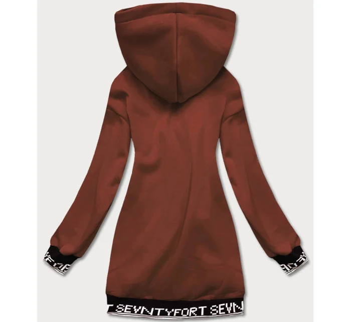 Hnědá dámská sportovní mikina model 20740369 - LHD