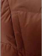 Zimní bunda v barvě s kapucí model 21246073 - LHD