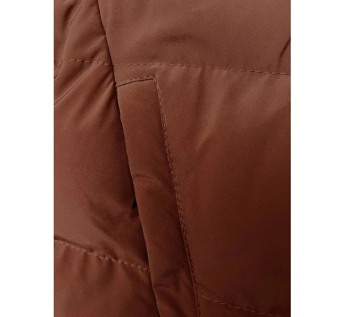 Zimní bunda v barvě s kapucí model 21246073 - LHD