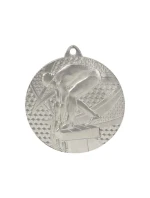 Stříbrná medaile - plavání - ocelová medaile
