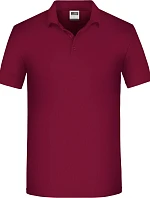 Daiber JN 874 Pánské pracovní bio piqué polo 02.0874 wine