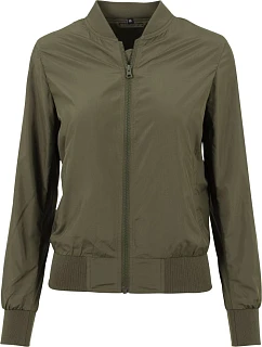 Build your Brand BY 044 Dámská bomber bunda 56.0044 dark olive