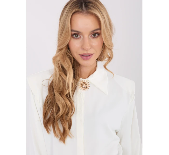 Koszula IT KS model 21782471 ecru - FPrice Koszula IT KS model 21782471 ecru - FPrice