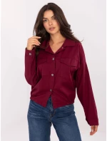Koszula IT KS model 21302370 bordowy - FPrice
