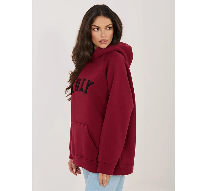 Bluza RV BL model 22076804 bordowy - FPrice Bluza RV BL model 22076804 bordowy - FPrice