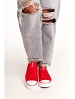 Dámské klasické tenisky Big Star - červené Dámské klasické tenisky Big Star - červené