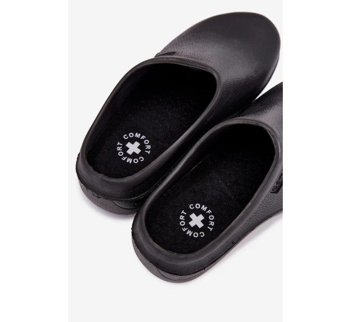 Dámské pěnové pantofle – černé Parissa