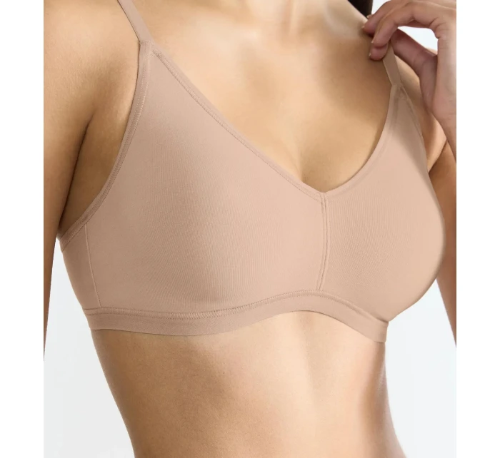 sloggi GO Daily Cotton Soft bra - BROWN - SLOGGI BROWN - SLOGGI sloggi GO Daily Cotton Soft bra - BROWN - SLOGGI BROWN - SLOGGI