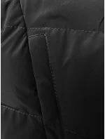 Černá zimní bunda s kapucí model 21246061 - LHD