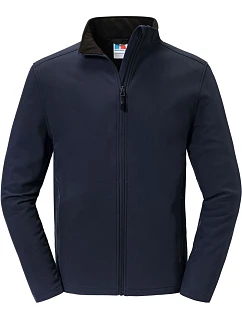 Pánská 2vrstvá softshellová bunda 10. french navy model 22410563 - Russell Athletic