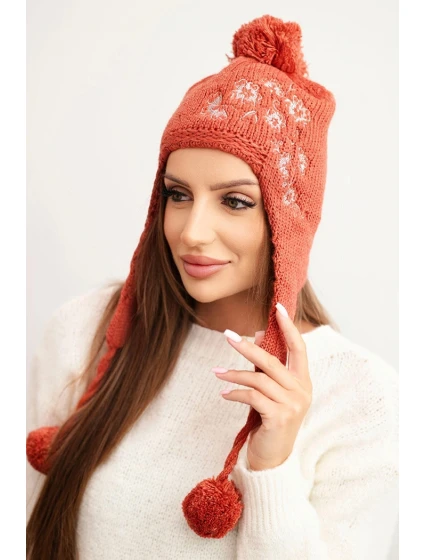 Dámská ušanka Emma K343 denim Dámská ušanka Emma K343 denim