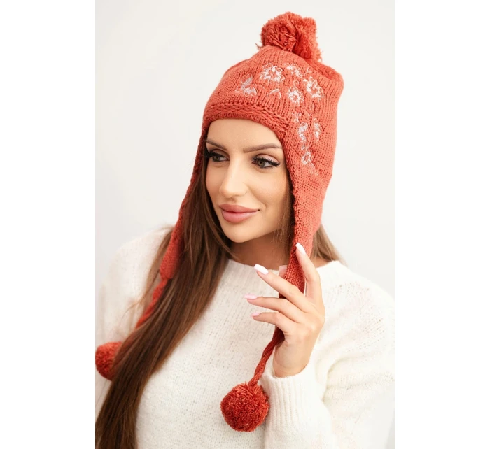 Dámská ušanka Emma K343 denim Dámská ušanka Emma K343 denim