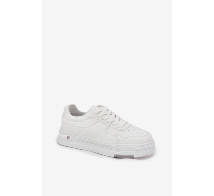 Nízké dámské sneakersy Big Star RR274A310 HI-POLY SYSTEM Bílé Nízké dámské sneakersy Big Star RR274A310 HI-POLY SYSTEM Bílé