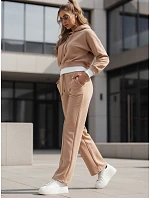 Dámská tepláková souprava SANELIS beige FashionStreet AY0987
