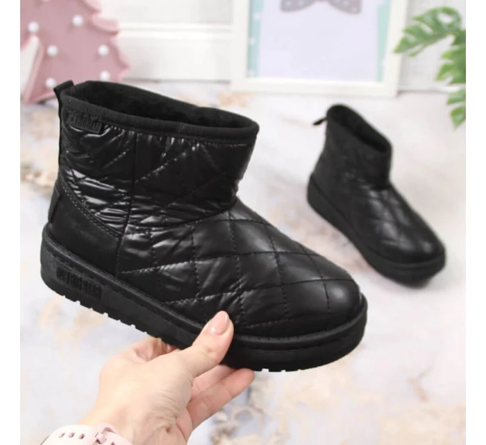 Dětské zateplené sněžnice Jr INT1793B - Big Star Dětské zateplené sněžnice Jr INT1793B - Big Star