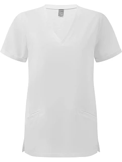 Onna NN 310 Dámský strečový kazak s výstřihem do V 39.N310 vital white