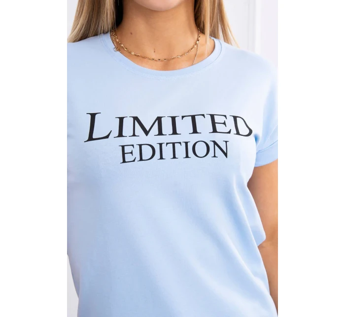 Limitovaná edice halenky modrá+černá