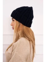 Kšiltovka s ohrnovacím lemem Marzena K206 navy blue Kšiltovka s ohrnovacím lemem Marzena K206 navy blue