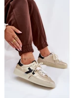 Nízké dámské sportovní boty zlaté model 21685903 - Boto Nízké dámské sportovní boty zlaté model 21685903 - Boto